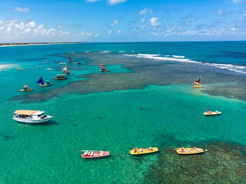 Porto De Galinhas - Terreo Com 03 Quartos Com Suite Top- Condominio Palm Village Acqua Εξωτερικό φωτογραφία